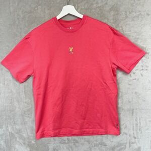 Psycho Bunny Coral T Shirt Mens Size 4 Graphic Streetwear Y2K Logo Tie-Dye Swirl